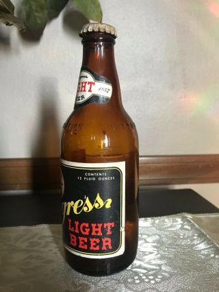 Congress Light Beer NDNR bottle: Haberle - Congress,  Brewing Co,  Syracuse 3