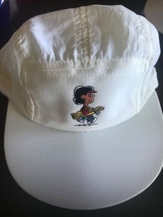 Rare Peanuts Lucy Golf Hat White Peanuts Headwear By Town Talk
