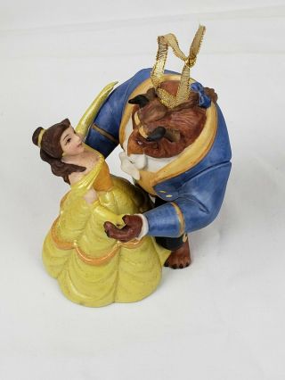 Belle And Beast Ornament An Enchanted Christmas Disney Store Exclusive