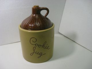 Vintage Monmouth Cookie Jug 11 " Cookie Jar Hd1458