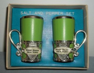 Vintage West Point York Salt & Pepper Shaker Set