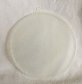 Tupperware 229 - 17 Round ”y” Replacement Lid Sheer / Clear Tupper Seal