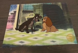 Lady And The Tramp 1955 Limited Edition Serigraph