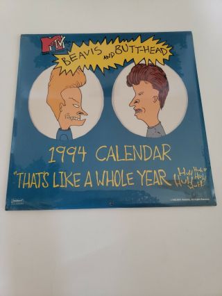 Beavis And Butt - Head 1994 Calendar " That 