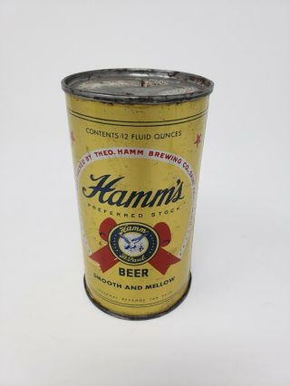 Hamms Flat Top Beer Can Mn