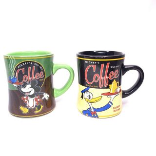 Disney Theme Perks Mickey’s “really Swell” Coffee Mugs Minnie And Donald