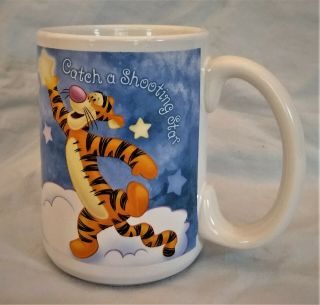 Disney Winnie The Pooh Tigger Piglet Coffee Mug Cup Star Light Bright Shooting