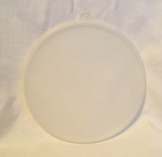 Tupperware 229 - 28 Round ”y” Replacement Lid Sheer / Clear 2
