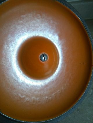 Vintage Le Crueset Flame Replacement Lid P16 Made In France 2