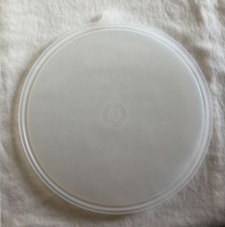 Tupperware 229 - 6 Round ”Y” Replacement Lid Sheer / Clear 2