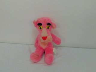1980 Vintage 11 " Pink Panther Plush Toy United Artist Corp Mighty Star Cartoon