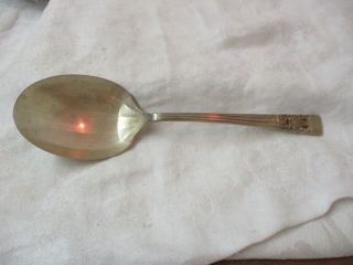 Vintage 1936 Oneida Community Silver Plated Casserole Berry Spoon Coronation