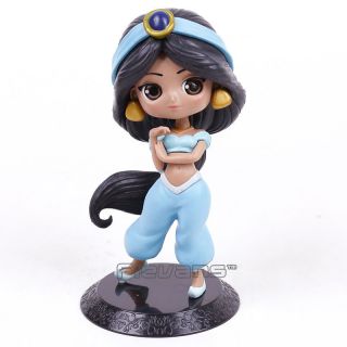 Q Posket Characters Aladdin Princess Jasmine Pvc Figure Model Toy Princess Doll