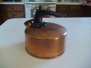 Vtg Paul Revere Ware Copper Kettle Tea Pot 1.  5 Qt