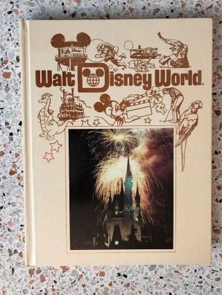 Vintage 80’s Walt Disney World Book Epcot Center Typhoon Lagoon Pleasure Island
