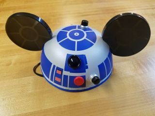 Disney Parks Star Wars R2 D2 Mickey Mouse Ears Youth Hat 54 Cm Exclusive