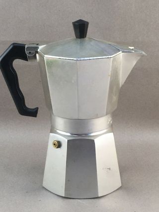 Vintage Crusinallo Junior Express Cast Aluminum Stovetop Espresso Maker Italy