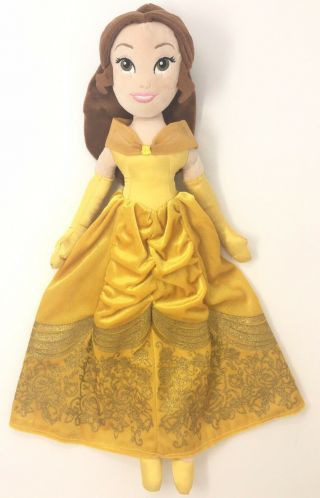 Disney Store Beauty And The Beast Princess Belle 20 " Plush Stuffed Doll
