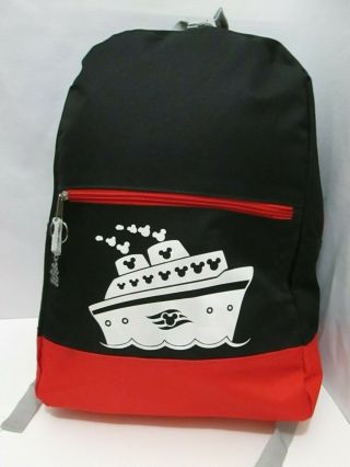Disney Cruise Line Youth Vacation Backpack Mickey Mouse Ship