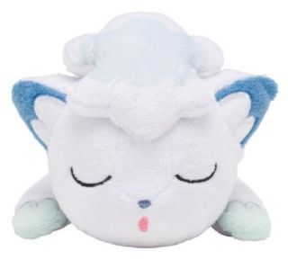 Pokemon Center Plush Doll Kuttari Alola Vulpix (rokon) Sleep Ver 250915