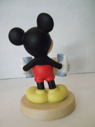 Walt Disney World Mickey Mouse 2003 Banner Ceramic Porcelain Figure No Box 3