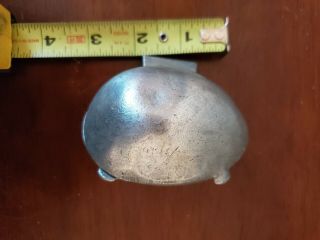 Vintage Pewter Ice Creameaster Hatching Chick Egg 907
