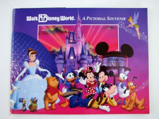 Walt Disney World Pictorial Souvenir Book 1993 Vintage Memorabilia Mickey Mouse