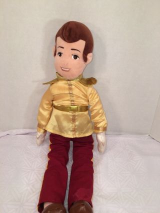 Vguc - 21” Disney Store Prince Charming Plush Doll Cinderella Stuffed Toy