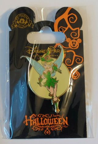 Walt Disney Pin - Halloween 2011 - Tinker Bell Dressed As A Witch Le