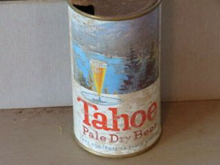 Tahoe Pale.  Dry Beer.  Solid.  Colorful.  Flat Top By Grace