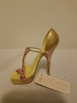 Just The Right Shoe Pink Ribbon Miracle