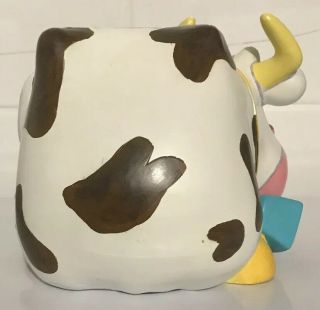 Giggles By Stoneage Ceramics 2002 Cow Money Box Ceramic 3