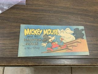 Cheerios Walt Disney W4 - Mickey Mouse And The Haunted House - Vg 1947 Comic