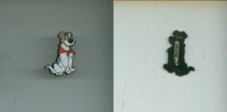 Walt Disney Oliver & Company Window Clings,  Plastic Dodger Pin,  Book
