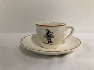 Walt Disney Minnie Mouse Cup And Mickey Saucer Salem Papriit China Co.