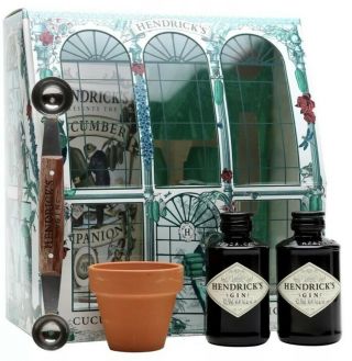 Hendrick’s Cucumber Hothouse Gift Set.