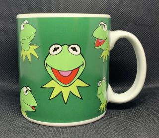 Kermit The Frog Applause Coffee Mug Jim Henson Productions Muppet Babies