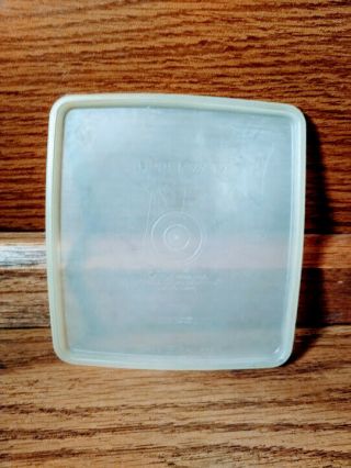 Tupperware Replacement Lid 671 - 3 Tupper Seal 5 X 5 Inches