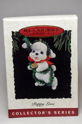 Hallmark - Puppy Love - Series 4th - 1994 Keepsake Ornament