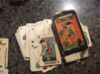 Vintage Disney Playing Cards With Boxes (snow White And The Seven Dwarfs,  Pete Pa