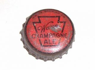 Wayne Champagne Ale Pa Tax Cork Bottle Cap - Tough Cap - Erie,  Pa.