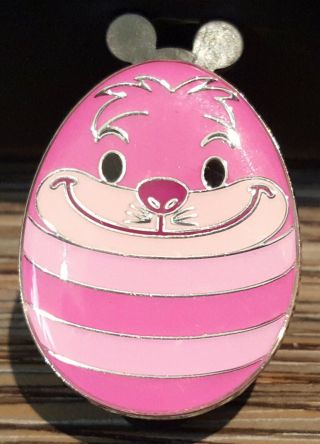 Cheshire Cat Easter Egg Pin Hong Kong Disneyland Magic Access Exclusive
