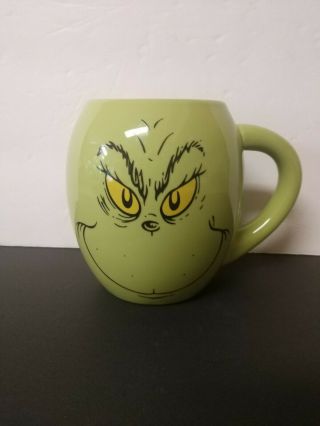 Dr.  Seuss How The Grinch Stole Christmas Green Coffee Mug