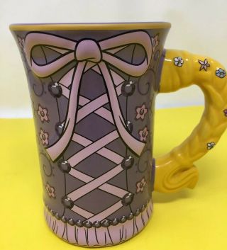 Rapunzel Tangled Disney Parks Signature Mug Embossed Coffee Tea Mug Cup