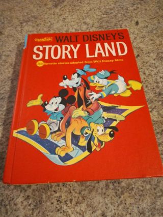 Vintage 1962 Golden Book: Walt Disney 