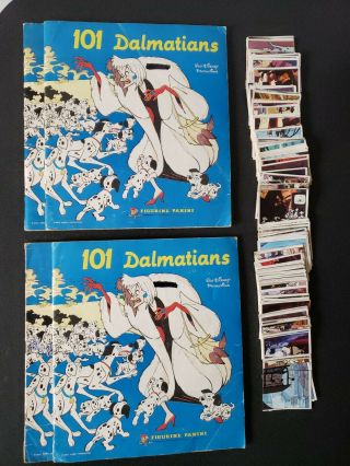 Panini Disney Dalmatians 4 Sticker Books & 310 Stickers 1985