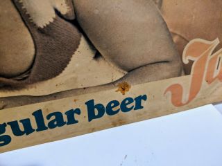 Jax Beer Sign Insert for a Lighted Sign from the early 1970 ' s 2