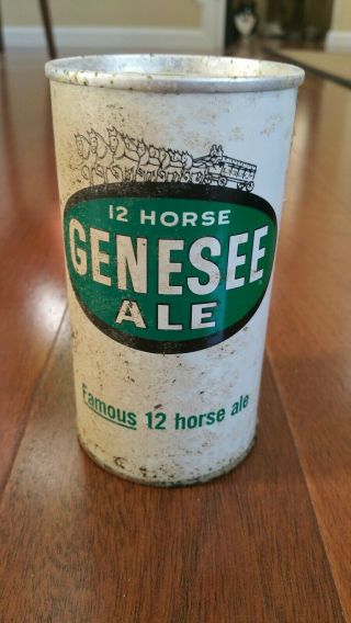 Genesee 12 Horse Ale Zip Top Beer Can