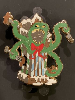 Nightmare Before Christmas Haunted Holiday Mansion Gingerbread Scary Wreath Pin