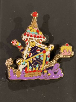 Nightmare Before Christmas Haunted Holiday Mansion Candy Gingerbread House Pin